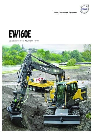Mobilbagger Volvo EW160E
