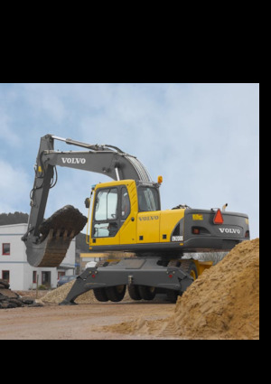 Mobilbagger Volvo EW200B
