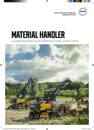 Mobilbagger Volvo EW200E MH