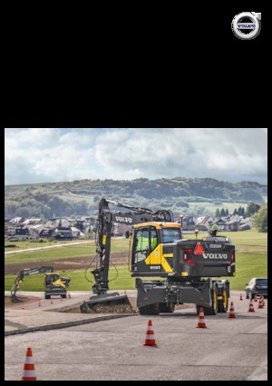 Mobilbagger Volvo EWR170E