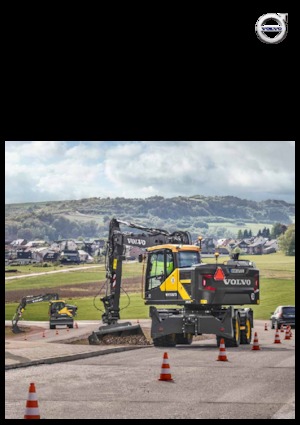 Mobilbagger Volvo EWR170E