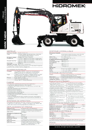 Mobilbagger Hidromek HMK 140 W