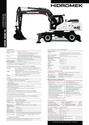 Mobilbagger Hidromek HMK 200 W