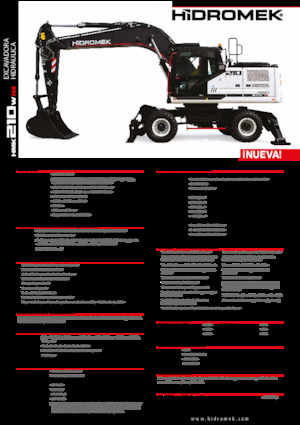 Mobilbagger Hidromek HMK 210 W