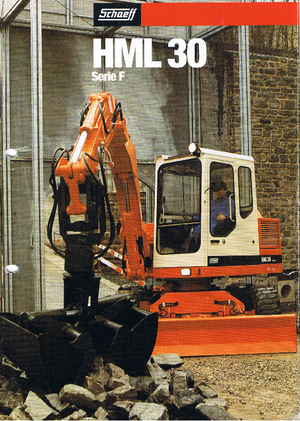 Mobilbagger Terex-Schaeff HML 30 F