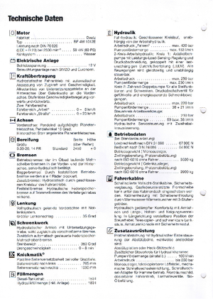 Mobilbagger Terex-Schaeff HML 41