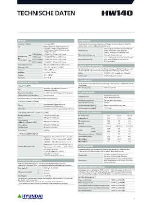 Mobilbagger Hyundai HW140