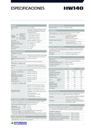 Mobilbagger Hyundai HW140