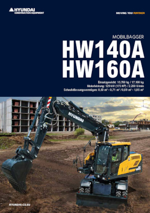 Mobilbagger Hyundai HW140A