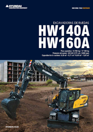 Mobilbagger Hyundai HW140A