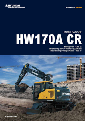 Mobilbagger Hyundai HW170ACR