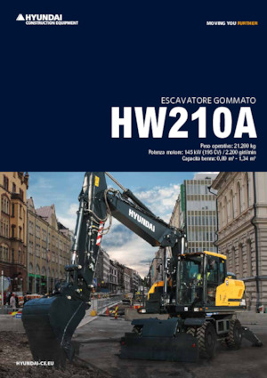 Mobilbagger Hyundai HW210A