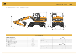 Mobilbagger JCB JS 130 W