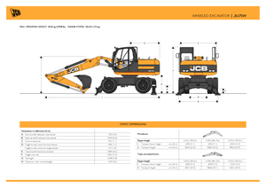 Mobilbagger JCB JS 175 W