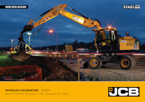 Mobilbagger JCB JS175W
