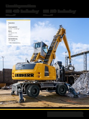 Umschlagmaschinen Liebherr LH 50 M Industry Litronic