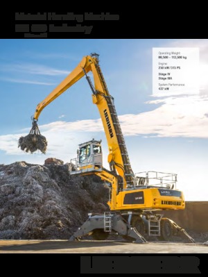 Umschlagmaschinen Liebherr LH 80 M High Rise Industry Litronic