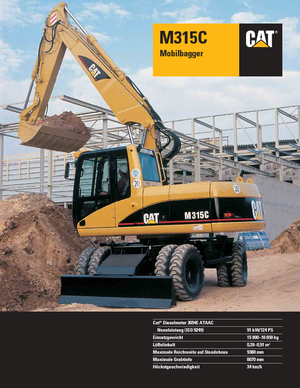 Mobilbagger Caterpillar M 315 C VAH