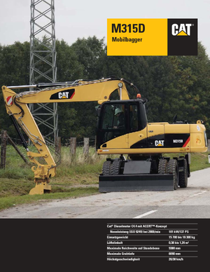 Mobilbagger Caterpillar M315D Mono