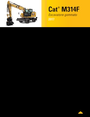 Mobilbagger Caterpillar M314F