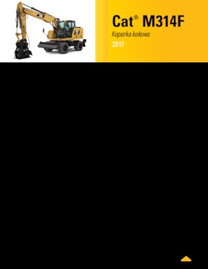 Mobilbagger Caterpillar M314F