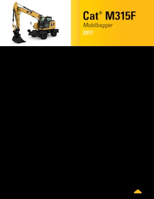 Mobilbagger Caterpillar M315F