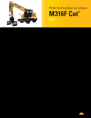 Mobilbagger Caterpillar M316F