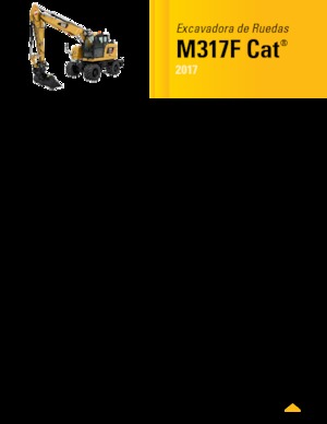 Mobilbagger Caterpillar M317F