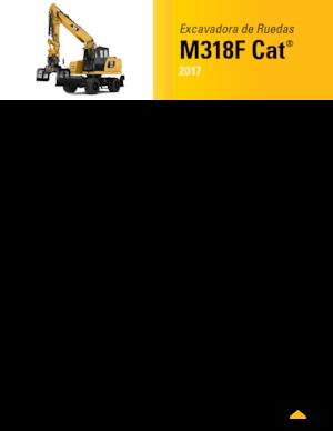 Mobilbagger Caterpillar M318F