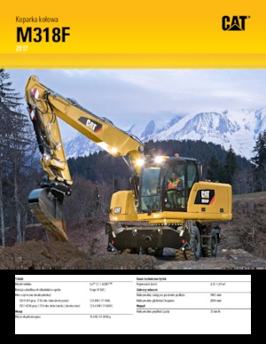 Mobilbagger Caterpillar M318F