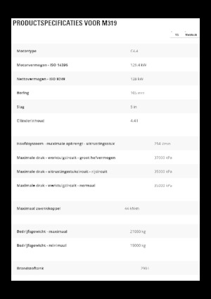 Mobilbagger Caterpillar M319