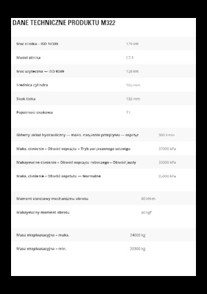 Mobilbagger Caterpillar M322