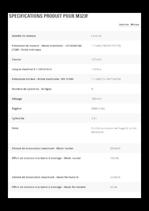 Mobilbagger Caterpillar M323F 