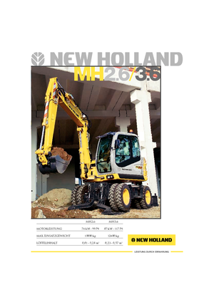 Mobilbagger New Holland MH 2.6