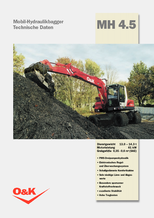 Mobilbagger O&K MH 4.5