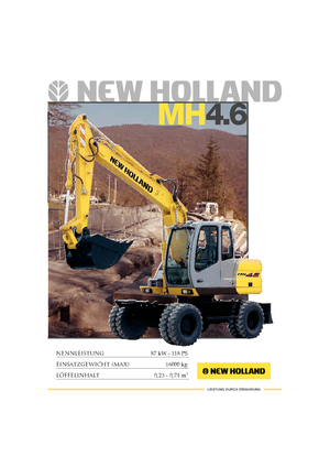 Mobilbagger New Holland MH 4.6