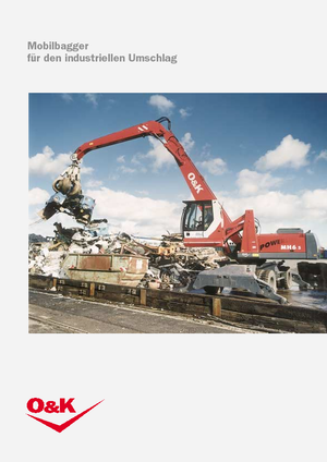 Mobilbagger O&K MH 6.5 HD