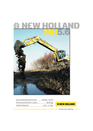 Mobilbagger New Holland MH 5.6
