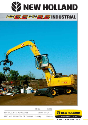 Mobilbagger New Holland MH 8.6