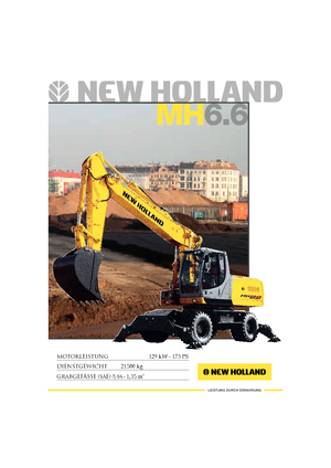 Mobilbagger New Holland MH 6.6