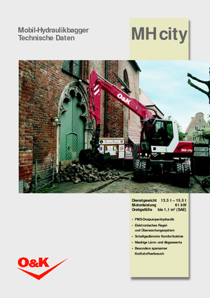 Mobilbagger O&K MH CITY