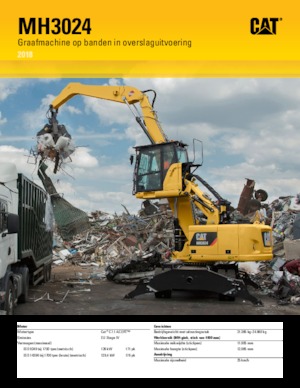 Umschlagmaschinen Caterpillar MH3024