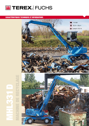 Umschlagmaschinen Terex-Fuchs MHL 331 D