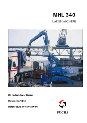 Umschlagmaschinen Fuchs MHL 340