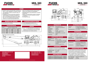 Umschlagmaschinen Fuchs MHL 360