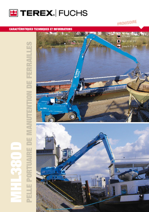 Umschlagmaschinen Terex-Fuchs MHL 380 D
