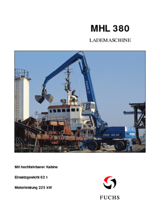 Umschlagmaschinen Fuchs MHL 380