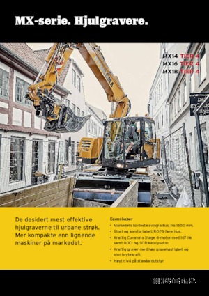 Mobilbagger Hydrema MX 14