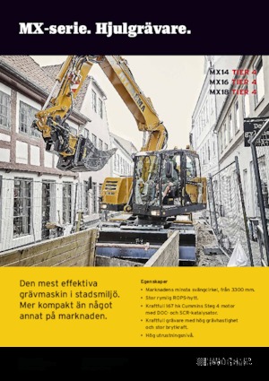 Mobilbagger Hydrema MX 14