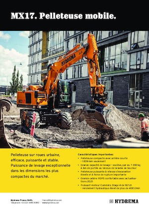 Mobilbagger Hydrema MX 17